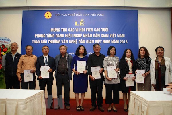 Vinh danh 42 công trình tiêu biểu tại Giải thưởng văn nghệ dân gian