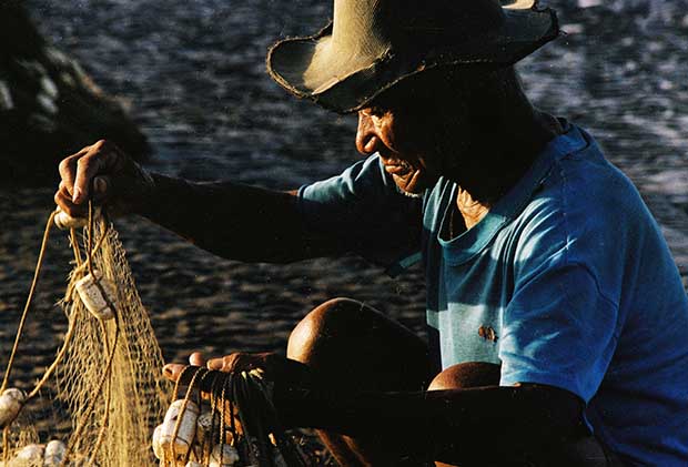 Người vẽ biển bằng ánh sáng...