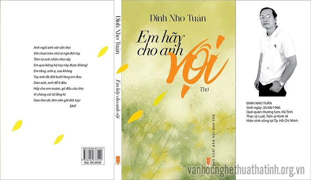 Giới thiệu tập thơ Em hãy cho anh vội của tác giả Đinh Nho Tuấn