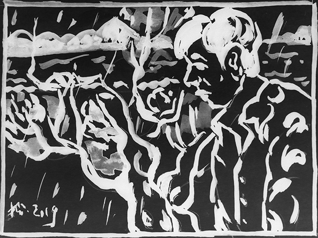 Mưa qua vòm xuyên mộc - Tạp chí Hồng Lĩnh