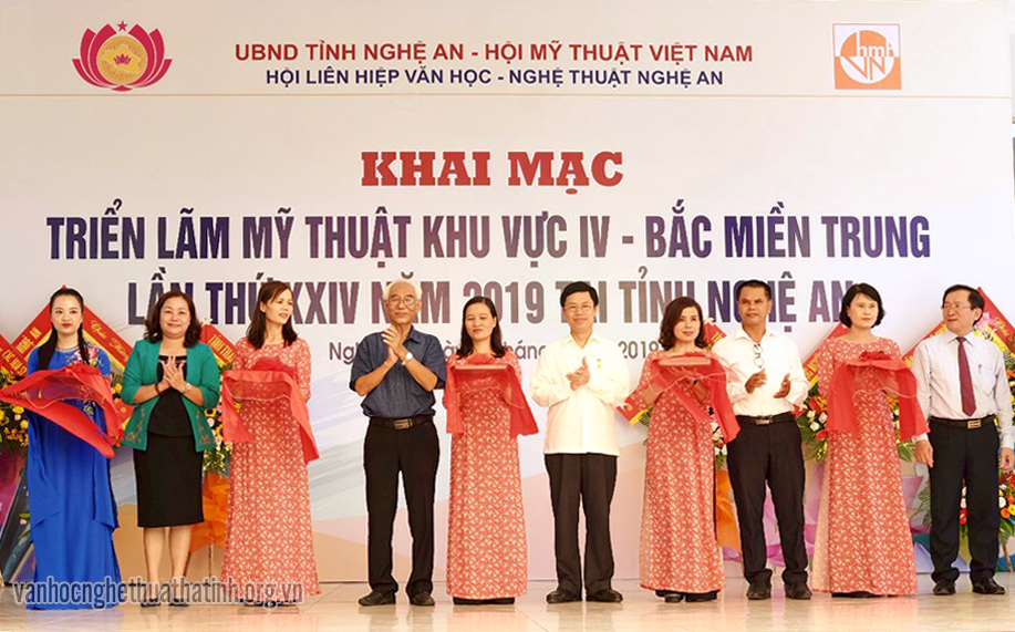 Triển lãm Mỹ thuật khu vực IV Bắc miền Trung lần thứ 24 tại Nghệ An