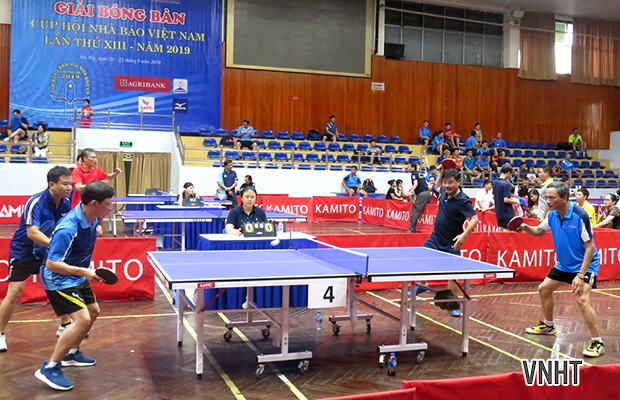 Hà Tĩnh tạo ấn tượng tại Giải bóng bàn Cúp Hội Nhà báo Việt Nam lần thứ XIII
