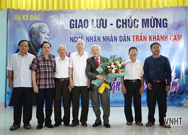 Giao lưu - Chúc mừng Nghệ nhân Nhân dân Trần Khánh Cẩm