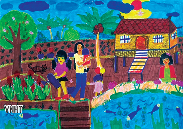 Tác phẩm tham dự cuộc thi Viết - Vẽ tuổi học trò lần thứ XIII