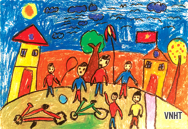 Tác phẩm tham dự cuộc thi Viết - Vẽ tuổi học trò lần thứ XIII