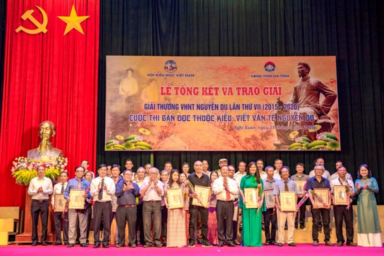 Báo cáo tổng kết Giải thưởng VHNT Nguyễn Du lần thứ VII (2015-2020)