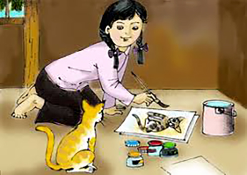 BỨC TRANH CỦA EM GÁI TÔI  HAY LỜI TỰ THÚ CHÂN THÀNH