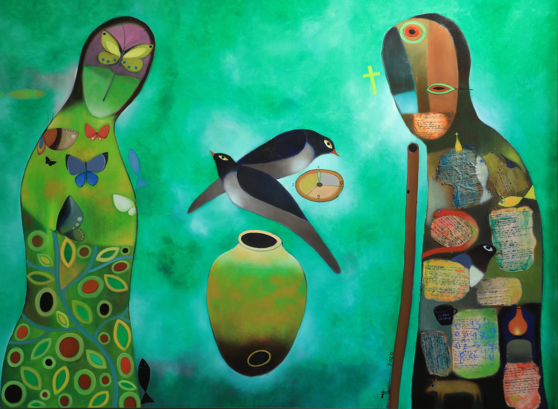 NGUYỄN QUANG THIỀU: THƠ VÀ HỌA của Nhà Lý luận phê bình Hà Quảng