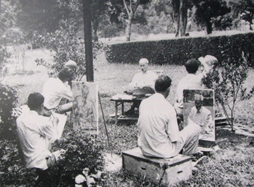 BÁC HỒ VỚI MỸ THUẬT*       