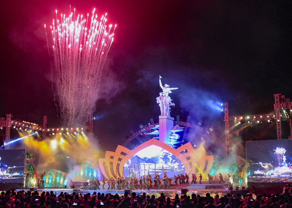 Hình tượng người lính bộ đội Cụ Hồ trên sân khấu…