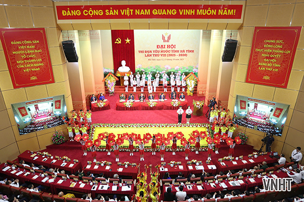 Hà Tĩnh long trọng tổ chức Đại hội Thi đua yêu nước lần thứ VIII (2025 – 2030)