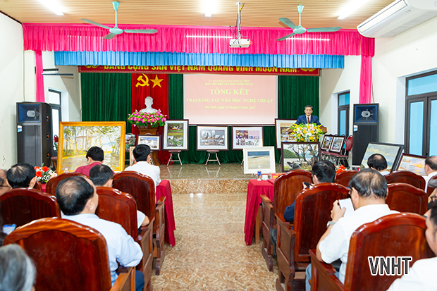 Bế mạc Trại sáng tác Văn học Nghệ thuật khu vực phía Nam Hà Tĩnh: Gắn kết, sáng tạo và lan tỏa tình yêu quê hương