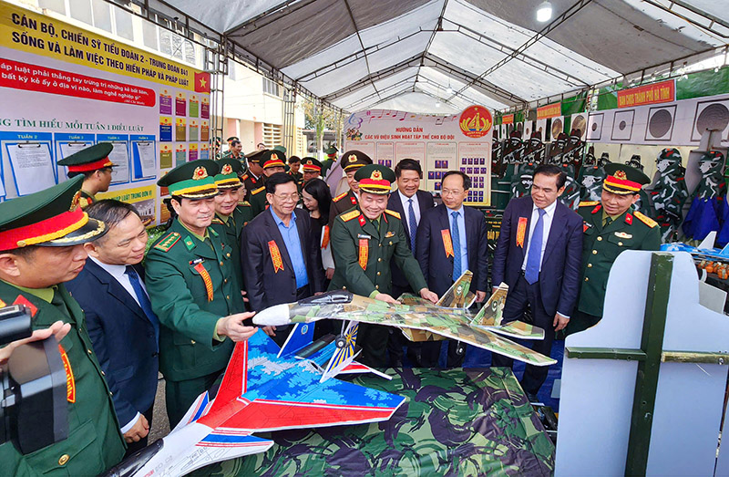 Phong trào thi đua quyết thắng, động lực nội sinh nâng cao sức mạnh lực lượng vũ trang tỉnh Hà Tĩnh